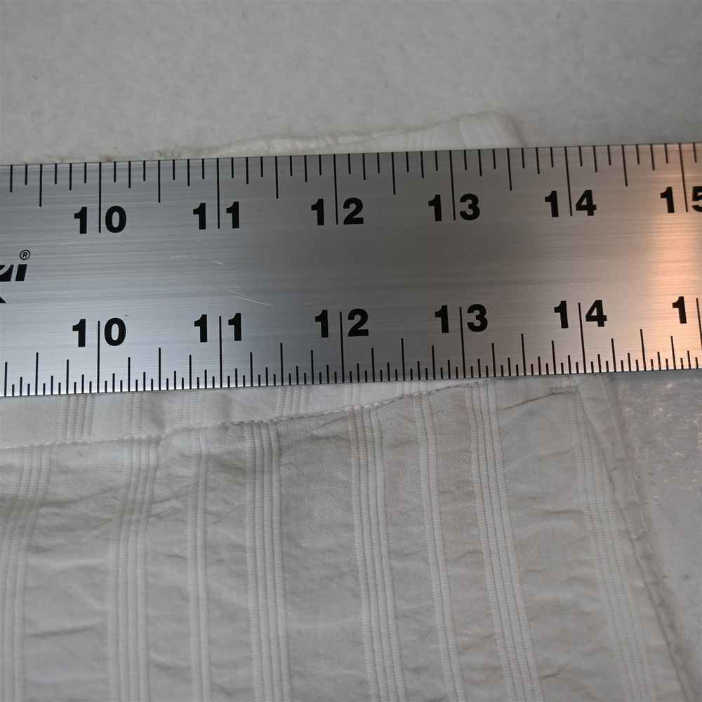 Uniqulo XS White Striped High Waist Wide Leg Womens Pants - Picture 2 of 9